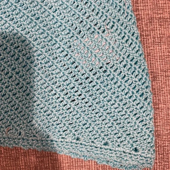 NWT Vintage Lilly Pulitzer Sweater Top in Wave Blue, Sz. S - Picture 3 of 8